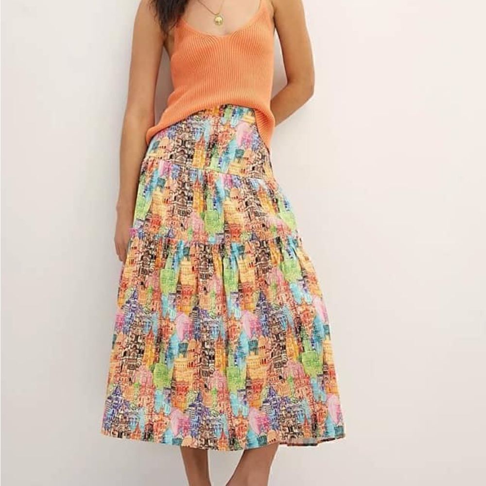 Eva Franco midi skirt